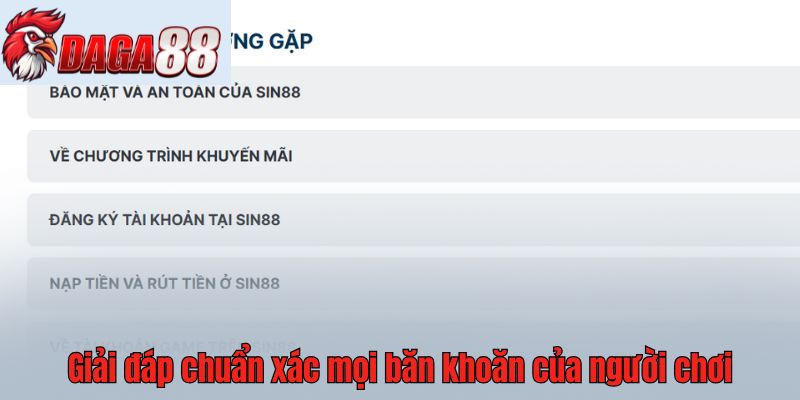 Giải đáp chuẩn xác mọi băn khoăn của người chơi 