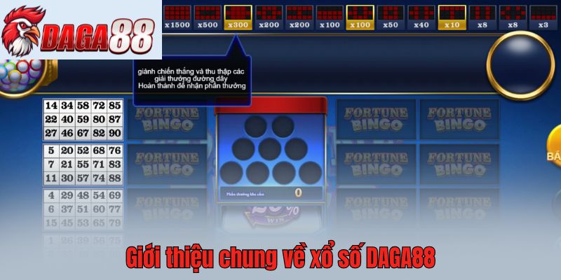 Giới thiệu chung về xổ số DAGA88