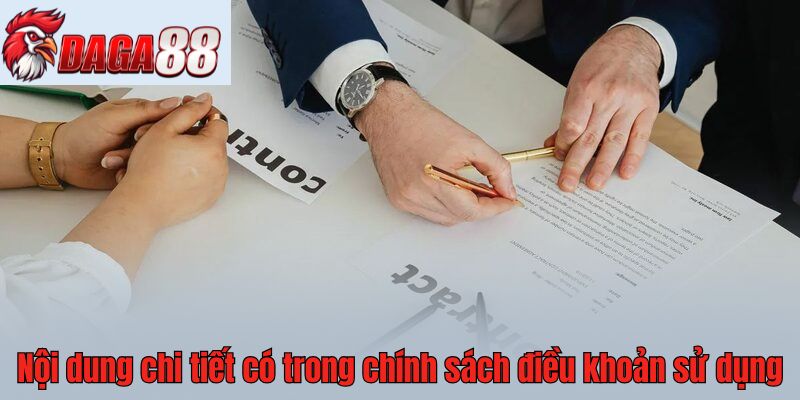 Nội dung chi tiết có trong chính sách điều khoản sử dụng