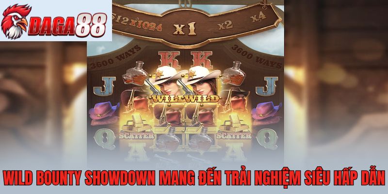 Wild Bounty Showdown mang đến trải nghiệm siêu hấp dẫn